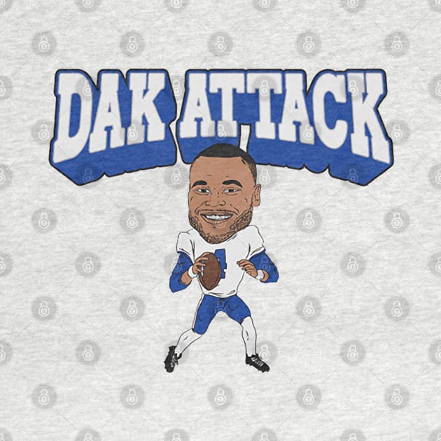 Dak Prescott Dak Attack by Chunta_Design